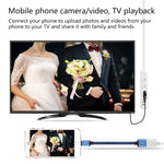 Onten 7562 USB母頭轉HDMI手機轉HDTV轉接線，適用iPhone / Android