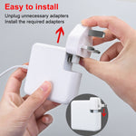 10W 5V 2.4A USB 電源適配器旅行充電器，英規插頭