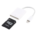 NK105 8 針轉 SD 卡相機讀卡器轉接器，兼容 IOS 9.1 及以上系統，NK105