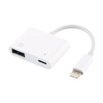NK101 8針轉USB相機讀卡器轉接器，兼容iOS 9.1及以上系統，NK101