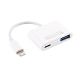 NK101 8針轉USB相機讀卡器轉接器，兼容iOS 9.1及以上系統，NK101