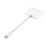 NK101 8針轉USB相機讀卡器轉接器，兼容iOS 9.1及以上系統，NK101