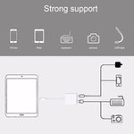 NK101 8針轉USB相機讀卡器轉接器，兼容iOS 9.1及以上系統，NK101