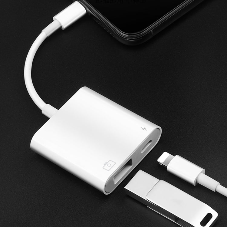 NK101 8針轉USB相機讀卡器轉接器，兼容iOS 9.1及以上系統，NK101