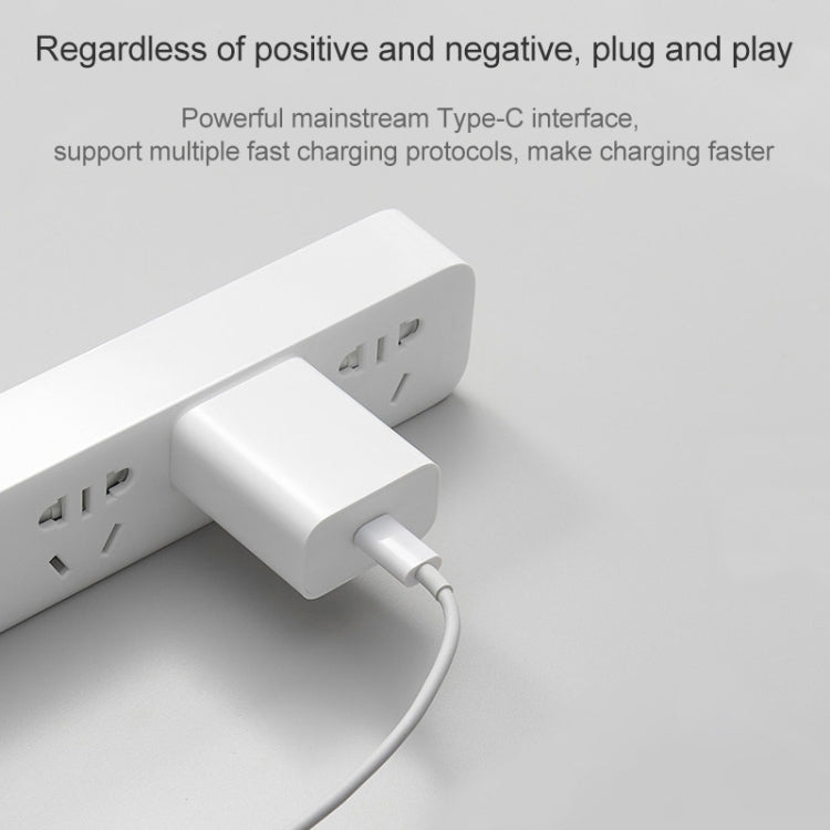 原廠小米 AD201 20W 單 USB-C / Type-C 介面旅行充電器快充版，美規插頭，20W