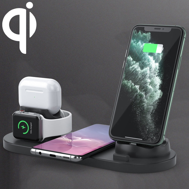 6 合 1 10W Qi 標準無線充電支架