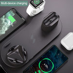6 合 1 10W Qi 標準無線充電支架