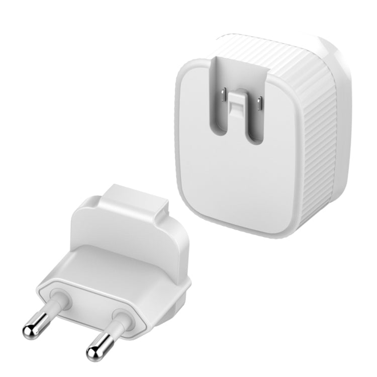 LDNIO A201 2.4A 雙 USB 充電頭旅行直充手機適配器充電器，附 Micro USB 數據線，Micro USB
