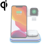 Z5A QI 直立磁吸無線充電器，適用手機、Apple Watch、AirPods / Samsung Galaxy Buds / Huawei Free Buds，帶觸控環燈，Z5A