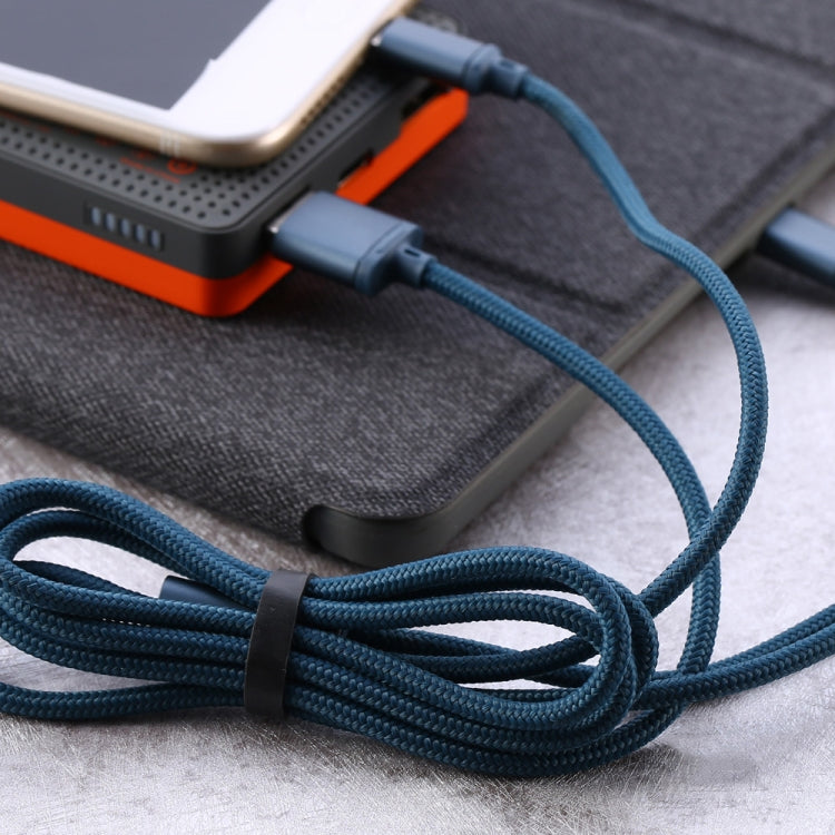 REMAX RC-131TH 1米 2.8A 3合1 USB 轉 8 針 & USB-C / Type-C & Micro USB 充電線