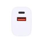 T085 20W USB + Type-C 快充旅行電源適配器，歐規插頭，IP8G0711EU，IP8G0711US