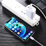 T085 20W USB + Type-C 快充旅行電源適配器，歐規插頭，IP8G0711EU，IP8G0711US