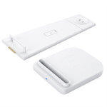 HQ-UD21 3 合 1 折疊手機手錶多功能充電支架，無線充電器，適用 iPhone、Apple Watch 與 AirPods，HQ-UD21