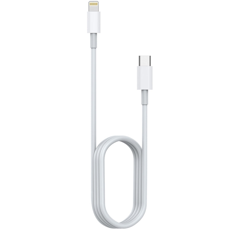 AWEI CL-68 3A Type-C / USB-C轉8針PD快充數據線，長度：1米