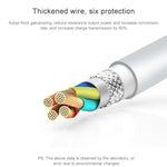 AWEI CL-68 3A Type-C / USB-C轉8針PD快充數據線，長度：1米