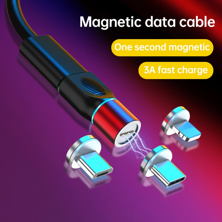 4 合 1 3A 8 針 & USB-C / Type-C & Micro USB 鋅合金磁吸充電頭 + USB-C / Type-C 磁吸充電轉接器套裝，USB-C / Type-C