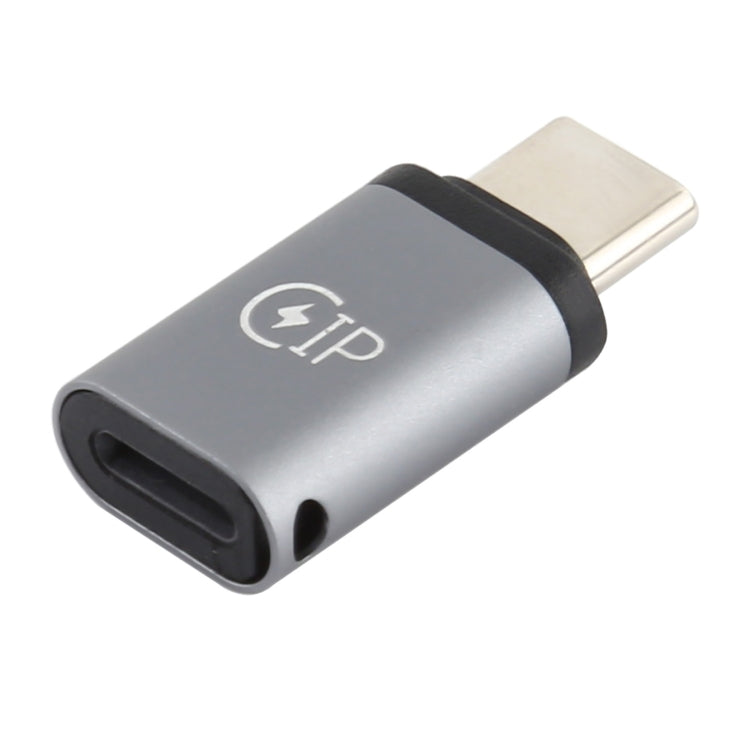 USB-C / Type-C 公頭轉 8 針母頭充電轉接器，支持數據傳輸，8 針母頭