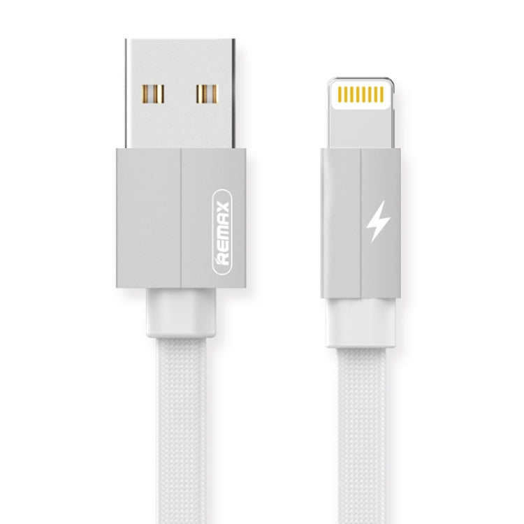 REMAX RC-094i 2米2.4A USB轉8針鋁合金編織快速充電數據線，8針
