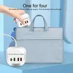 WLX-T3P 4合1 PD + QC多功能智能快速充電USB充電器，WLX-T3P澳洲插頭，WLX-T3P歐洲插頭，WLX-T3P英國插頭，WLX-T3P美國插頭