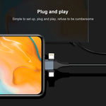 P8J鋁合金三合一8針+Micro USB+USB-C / Type-C轉高清電視線，線長：2米，三合一HDMI（鋁合金）
