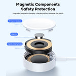 3合1 USB-C / Type-C 轉 8 Pin + USB-C / Type-C + 磁吸手錶無線充電數據線，線長：1.2米，3合1