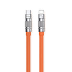 WK WDC-187 Qjie 系列 20W USB-C/Type-C 轉 8 Pin 快充數據線，長度：1m，USB-C/Type-C 轉 8 Pin