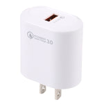 LZ-2117 18W QC3.0 3.1A USB 快速充電器，美規插頭，美規插頭