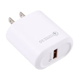 LZ-2117 18W QC3.0 3.1A USB 快速充電器，美規插頭，美規插頭