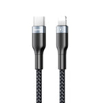 REMAX RC-009i 1m 2.22A USB-C / Type-C 轉 8 Pin 20W PD 快充數據線，Type-C 轉 8 Pin 20W