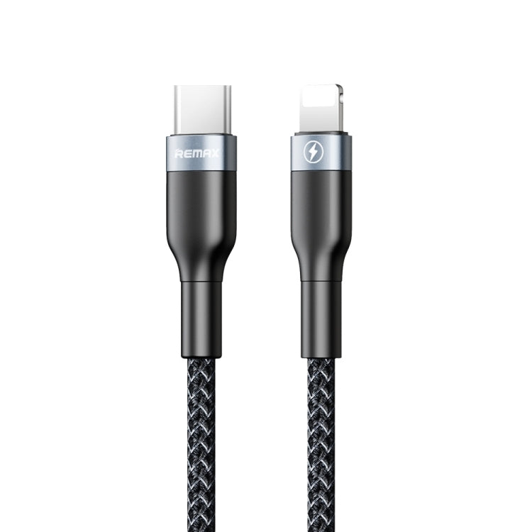 REMAX RC-009i 1m 2.22A USB-C / Type-C 轉 8 Pin 20W PD 快充數據線，Type-C 轉 8 Pin 20W
