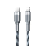REMAX RC-009i 1m 2.22A USB-C / Type-C 轉 8 Pin 20W PD 快充數據線，Type-C 轉 8 Pin 20W