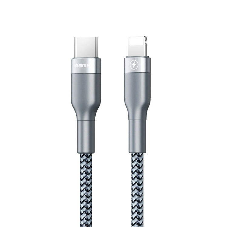 REMAX RC-009i 1m 2.22A USB-C / Type-C 轉 8 Pin 20W PD 快充數據線，Type-C 轉 8 Pin 20W