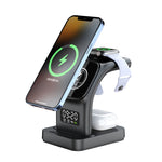 YP-HY05 15W 5合1 磁吸多功能無線充電器附時鐘，5合1