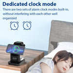 YP-HY05 15W 5合1 磁吸多功能無線充電器附時鐘，5合1