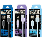 WEKOME WDC-03 潮汐能系列 2.4A USB 轉 8 Pin 編織數據線，長度：1米，USB 轉 8 Pin