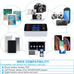 A9 Plus（全球版）多功能 AC 100V~240V 8埠 USB 數字顯示 LCD 可拆式充電站智慧充電器附無線充電，支援 QC3.0，A9 Plus（全球版）