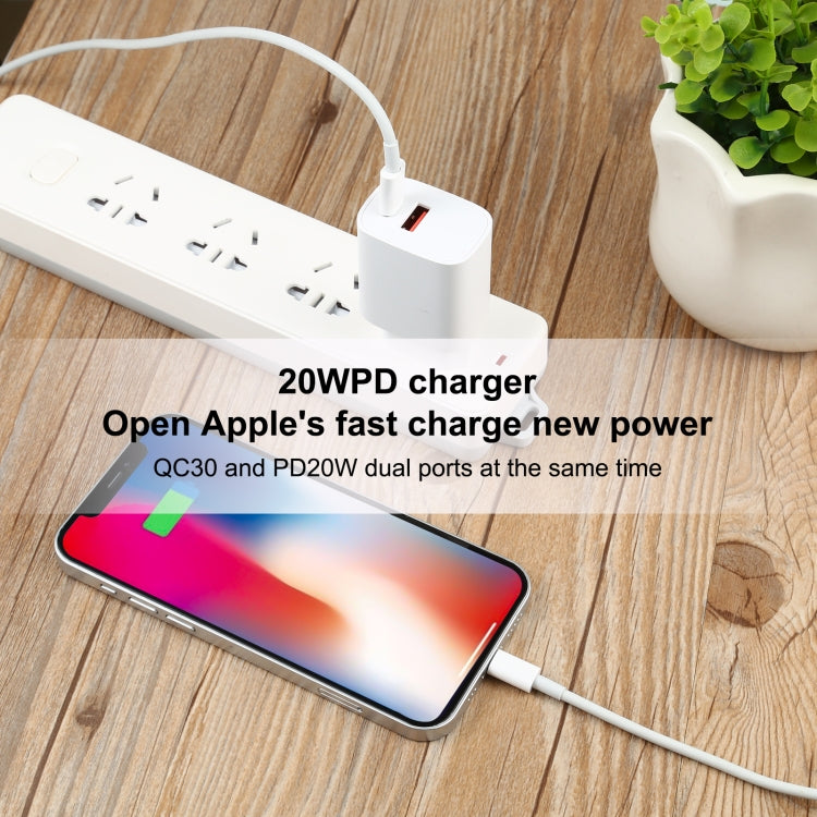 100W USB-C / Type-C 轉 8 Pin 快充數據線，長度：1m，1m Type-C 轉 8 Pin