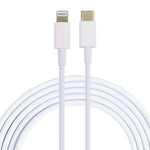 100W USB-C / Type-C 轉 8 Pin 快充數據線，長度：2m，2m Type-C 轉 8 Pin