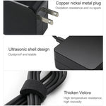 45W USB-C / Type-C 電源適配器便攜充電器，附Type-C充電線，美國插頭，45W美國插頭 /黑色