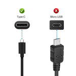45W USB-C / Type-C 電源適配器便攜充電器，附Type-C充電線，美國插頭，45W美國插頭 /黑色