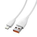IVON CA87 USB 轉 8 Pin TPE 快充數據線，線長：1m，8 Pin
