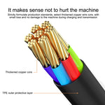 IVON CA87 USB 轉 8 Pin TPE 快充數據線，線長：1m，8 Pin