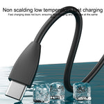 IVON CA87 USB 轉 8 Pin TPE 快充數據線，線長：1m，8 Pin