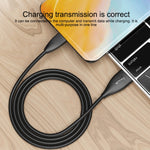 IVON CA87 USB 轉 8 Pin TPE 快充數據線，線長：1m，8 Pin