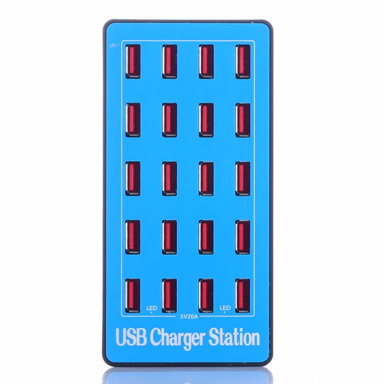 100W 20 合 1 多功能智慧 USB 充電站，A5+