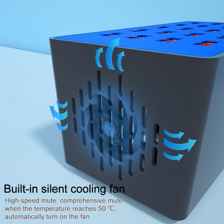 100W 20 合 1 多功能智慧 USB 充電站，A5+