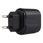 LZ-022 5V 2.4A 雙 USB 埠旅行充電器，歐規插頭