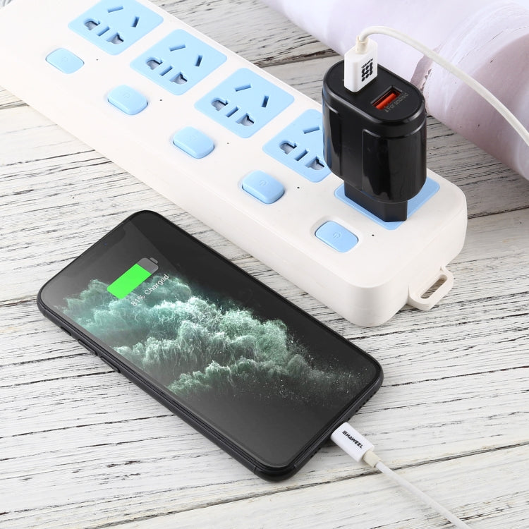 LZ-022 5V 2.4A 雙 USB 埠旅行充電器，歐規插頭
