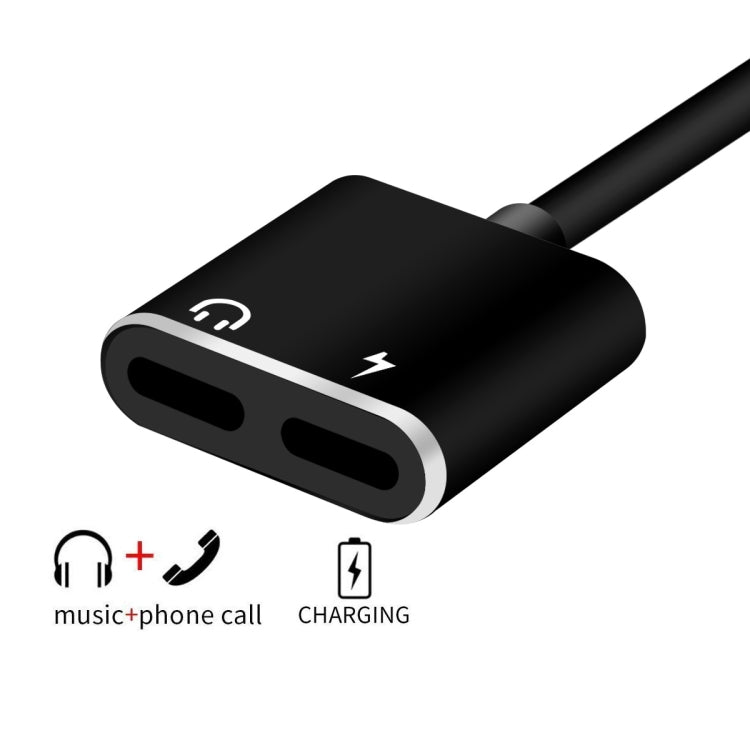 ENKAY Hat-prince HC-15 8針+3.5毫米插孔轉8針充電音頻轉接線，支持最高iOS 15.0