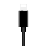 ENKAY Hat-prince HC-15 8針+3.5毫米插孔轉8針充電音頻轉接線，支持最高iOS 15.0